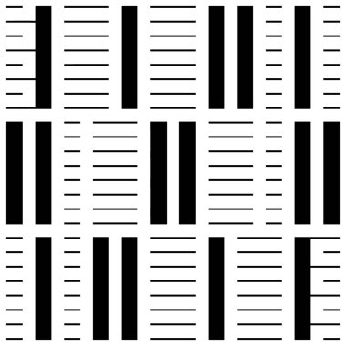 Çizgiler, dikdörtgenler, dikişsiz desen. Geometrik baskı. Şekiller, felçler. Modern duvar kağıdı. Çağdaş süs. Geometrik arka plan. Dijital kağıt, tekstil baskısı, soyut görüntü. Vektör sanatı