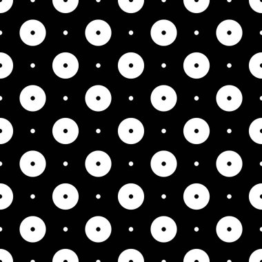 Çemberler kusursuz süsler. Puantiyeli desen. Nokta resmi. Kabile arkaplanı. Yuvarlak arka plan. Noktalı motif. Dijital kağıt, folk web tasarımı, soyut duvar kağıdı, etnik tekstil baskısı. Geometrik vektör