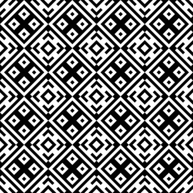 Kabile motifi. Etnik duvar kağıdı. Antik mozaik. Etnik halk imajı. Kabile süsü. İşlemeli arka plan. Dijital kağıt, web tasarımı, tekstil baskısı, fon. Kusursuz soyut sanat. Vektör çizimi.