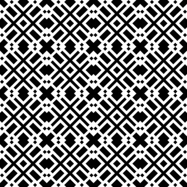 Etnik süs. Kabile duvar kâğıdı. İşlemeli arka plan. Etnik halk imajı. Kabile motifi. Antik mozaik. Dijital kağıt, web tasarımı, tekstil baskısı, fon. Kusursuz soyut sanat. Vektör çizimi.