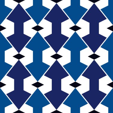 Geometrik dikişsiz desen. Asgari stil yüzey izi. Oklar, işaretler, imleç motifi süslemeleri. Basit coğrafi şekiller arka plan. Etnik, kabile dekoratif duvar kağıdı. Vektör soyut dijital kağıt