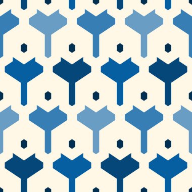 Çağdaş geometrik desen. Minimalist süs. Tekrarlanan rakamlar. Modern basit arka plan. Kusursuz yüzey soyut tasarımı. Geo duvar kağıdı. Dijital kağıt, tekstil baskısı. Vektör sanatı