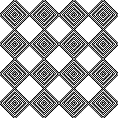 Geometrik şekilli etniksiz yüzey deseni tasarımı. Tekrarlanan eşkenar dörtgenler, süslemeli soyut arka plan. Kabile nakış motifi. Damalı duvar kağıdı. Dijital kağıt, baskı, sayfa doldur. Vektör.