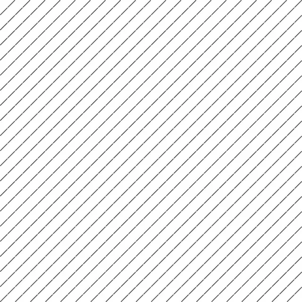 白い背景に抽象的な斜めの破線の黒い線 線形装飾とシームレスな表面パターン 角度付きの壊れたストロークのモチーフ 切り刻まれた碑文 印刷のためのストリップデジタルペーパー — ストックベクタ
