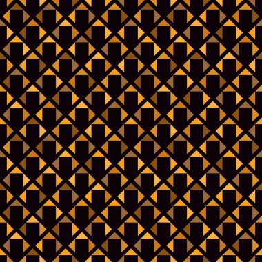 Geometrik dikişsiz desen. Etnik, kabile suyüzü baskısı. Elmas şebeke motif süsü. Tekrarlanan mini üçgen arka plan. Basit coğrafi dekoratif duvar kağıdı. Minimalist biçim vektörü soyut dijital kağıt