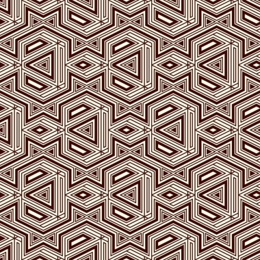 Etnik, kabilesel, pürüzsüz yüzey deseni. Amerikan yerlilerinin tarzı. Tekrarlanan geometrik şekiller motifi. Çağdaş soyut duvar kağıdı. Boho şık şebeke dijital kağıt, tekstil baskısı. Vektör sanatı