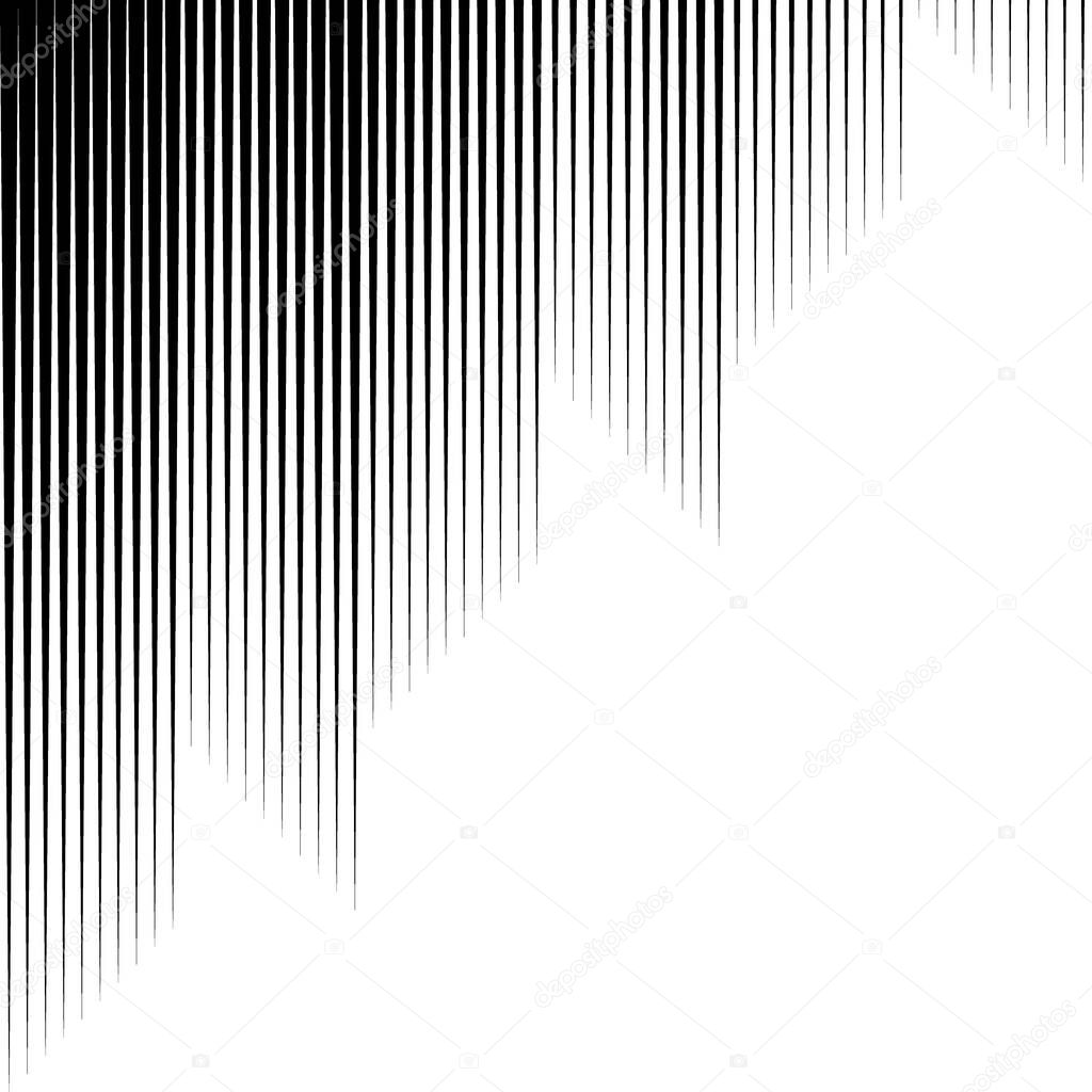 Striped pattern. Lines background. Linear image. Abstract ornament. Stripes motif. Strokes wallpaper. Modern halftone backdrop. Digital paper, web designing, textile print. Vector illustration.