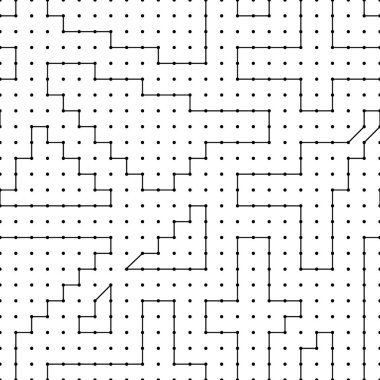 Kusursuz desen. Rakamlar, noktalar, süsler. Halk duvar kâğıdı. Basit şekiller, benekler. İşlemeli arka plan. Kabile motifi. Etnik mozaik. Dijital kağıt, tekstil baskısı, web tasarımı, soyut. Vektör