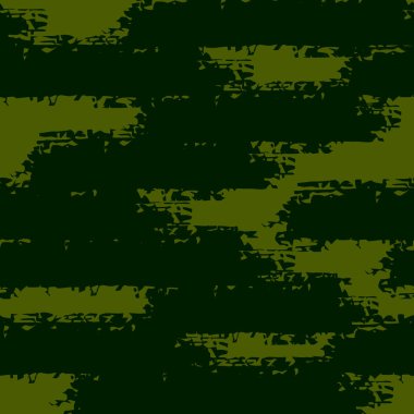 Grunge fırça darbeleri pürüzsüz. Organik, doğal kamuflaj dokusu. El çizimi siyah mürekkep, boya izi. Serbest sanatsal modern arka plan. Vektör el çizimi soyut grafik duvar kağıdı