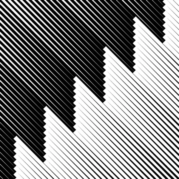 Украшены Диагональные Полосы Шаблон Линий Полосатое Изображение Линейный Фон Мазки — стоковый вектор