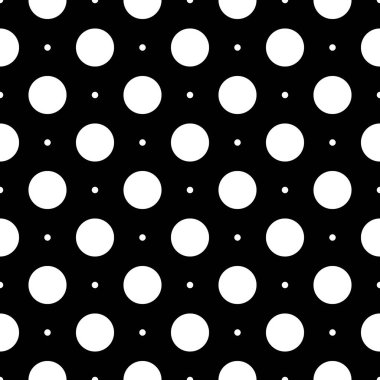 Kusursuz daireler. Polka nokta süsü. Nokta resmi. Dairesel figürler. Yuvarlak arka plan. Noktalı motif. Dijital kağıt, etnik tekstil baskısı, web tasarımı, soyut duvar kağıdı. Vektör sanatı