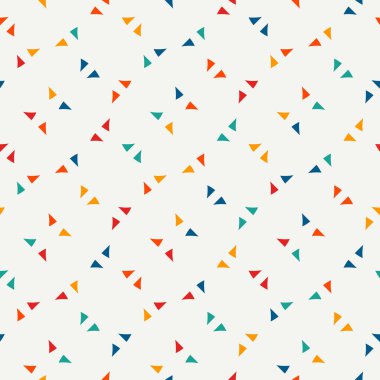 Tekrarlanan mini üçgen minimalist arka plan. Basit, soyut bir duvar kağıdı. Geometrik şekilli kusursuz yüzey desenli tasarım. Modern tarz dijital kağıt, tekstil baskısı, sayfa dolumu. Vektör sanatı
