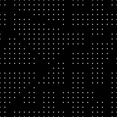 Noktalar kusursuz desen. Mini daireler. Nokta motifi şekillendirir. Dairesel figürler. Benekli arka plan. Noktalı duvar kağıdı. Dijital kağıt, tekstil baskısı. Çember soyut şekiller alır. Vektör illüstrasyonu