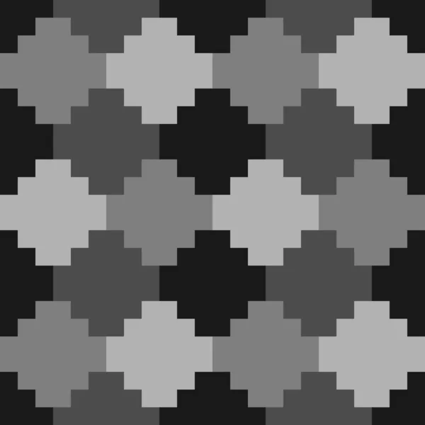 Inka Kreuzt Nahtlose Muster Ethnische Zierde Volkstümlicher Hintergrund Geometrische Tapete — Stockvektor