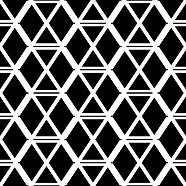Modèle Mosaïque Sans Couture Des Losanges Des Triangles Des Losanges — Image vectorielle