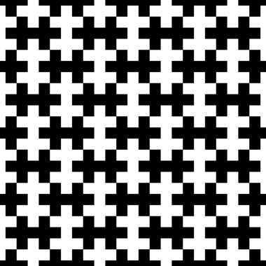 Kusursuz Sayagata deseni. Tekrarlanan iç içe geçmiş manji. Doğu haçları süs eşyası. Geleneksel mimari duvar kağıdı. Eski etnik mozaik motifi. Dijital kağıt, tekstil baskısı. Vektör sanatı.