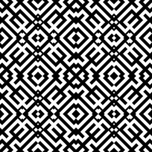 Etnik süslemelerle kusursuz desen. İşlemeli arka plan. Kabile duvar kâğıdı. Etnik halk imajı. Kabile motifi. Antik mozaik. Dijital kağıt, web tasarımı, tekstil baskısı, fon. Vektör sanatı.