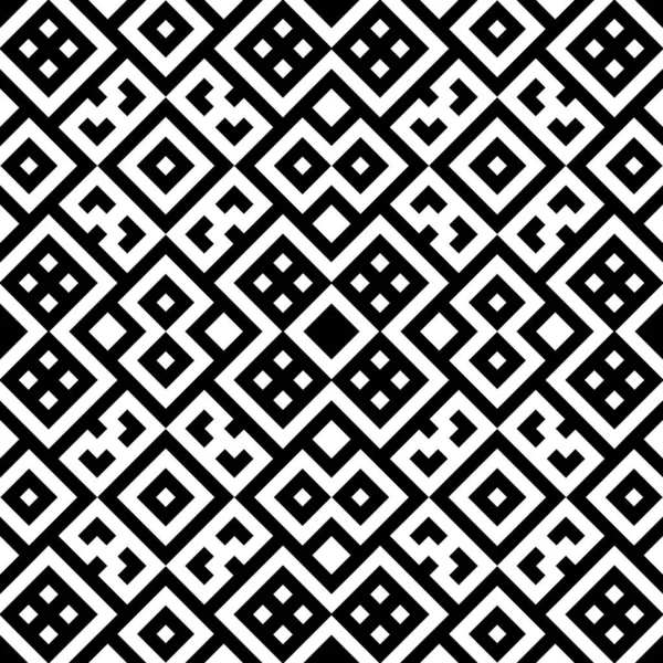 Etnik süslemelerle kusursuz desen. İşlemeli arka plan. Kabile duvar kâğıdı. Etnik halk imajı. Kabile motifi. Antik mozaik. Dijital kağıt, web tasarımı, tekstil baskısı, fon. Vektör sanatı.