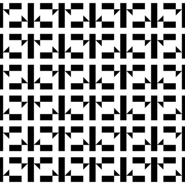 Etnik süslemelerle kusursuz desen. İşlemeli arka plan. Kabile duvar kâğıdı. Etnik halk imajı. Kabile motifi. Antik mozaik. Sayfa doldurma, web tasarımı, tekstil baskısı için dijital kağıt. Vektör sanatı.