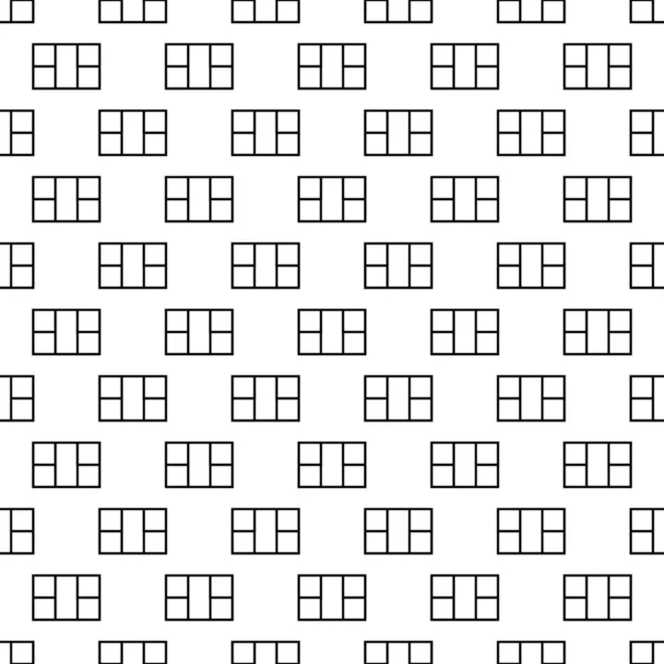 Herhaalde Vierkanten Rechthoeken Achtergrond Naadloos Oppervlak Patroon Ontwerp Met Mozaïek — Stockvector