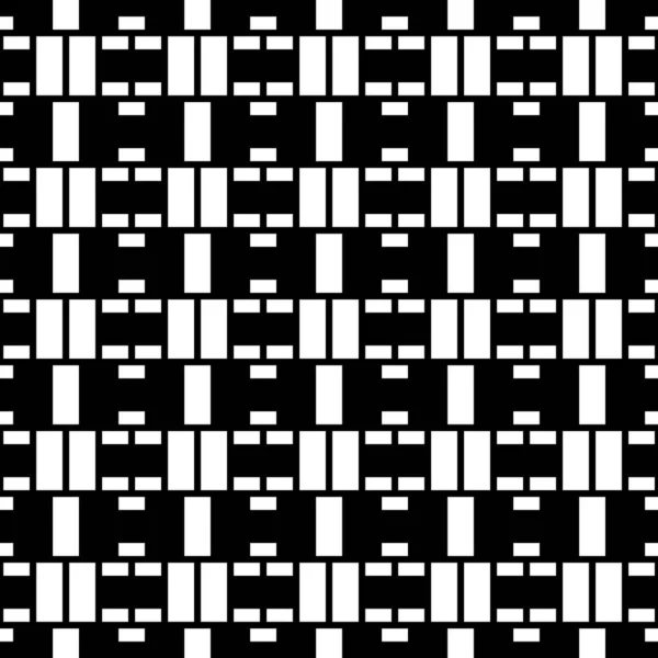 Problemfri Overflade Mønster Design Med Blokke Geometrisk Billede Rektangelplader Illustration – Stock-vektor
