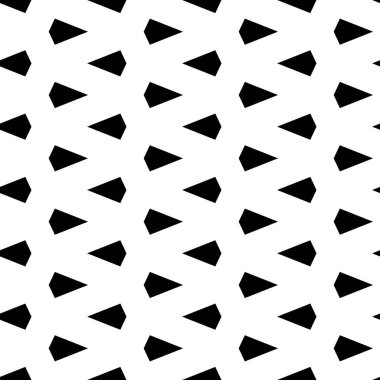 Mini uçurtmalarla kusursuz desen. Poligon geçmişi. Geometrik şekilli görüntü. Üçgen motifi. Şebeke duvar kağıdı. Etnik çizim. Tekstil baskısı için dijital kağıt, web tasarımı. Vektör sanatı.