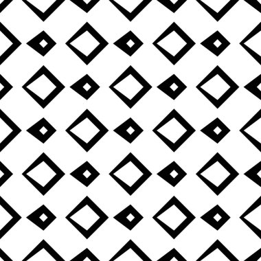 Tekrarlanan eşkenarlar, uçurtmalar, elmas arka plan. Etnik duvar kağıdı. Çek süslemeli kusursuz yüzey dizaynı. Damalı motif. Tekstil baskısı için dijital kağıt, web tasarımı. Vektör sanatı.