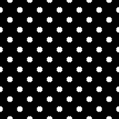 Siyah arka planda tekrarlanan küçük beyaz haçlar. Basit bir süs eşyasıyla kusursuz bir yüzey dizaynı. Çapraz duvar kağıdı. Çarpraz vuruş motifi. Çarpma işaretleri. X şekilli dijital kağıt.