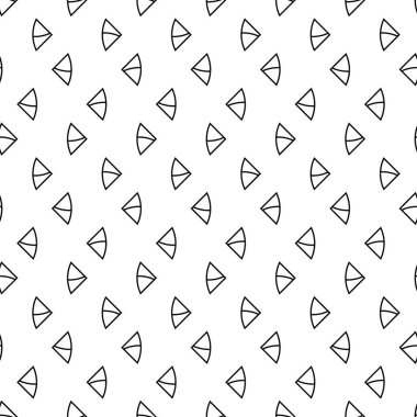 Üçgen şekilli duvar kağıtları. Tekrarlanan geometrik şekiller arka plan. Çokgenli kusursuz yüzey dizaynı. Mozaik motifi. Web tasarımı için sivri üçgenli dijital kağıt. Vektör sanatı.