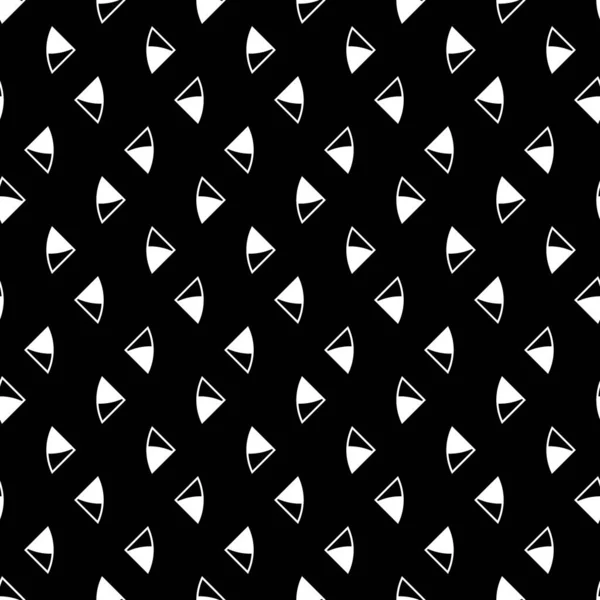 三角形の人物壁紙 幾何学的図形の背景を繰り返します 多角形でシームレスな表面パターンデザイン モザイクモチーフ ウェブデザインのためのギザギザの三角形を持つデジタルペーパー ベクトルアート — ストックベクタ