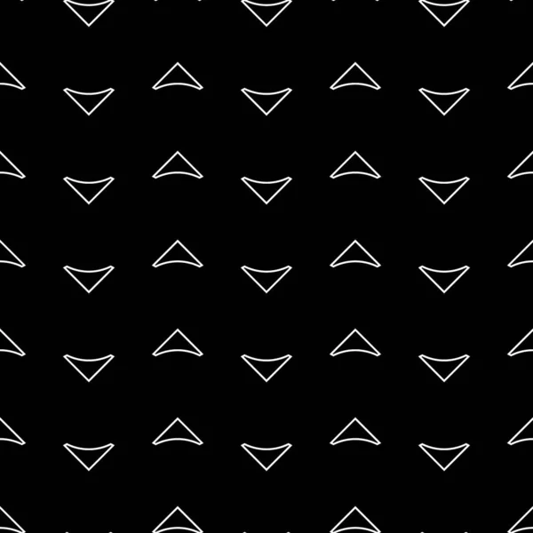 Dreieckige Konturen Tapete Wiederholte Geometrische Figuren Hintergrund Nahtlose Oberflächengestaltung Mit — Stockvektor