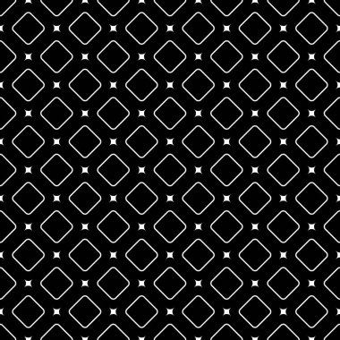 Rhombuses bezel ve noktalar arka plan. Pırlanta süslemeli kusursuz yüzey dizaynı. Duvar kağıdını kontrol ediyor. Etnik mozaik motifi. Çapraz çizgiler. Tekstil baskısı için dijital kağıt. Vektör sanatı