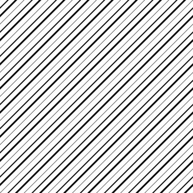 Beyaz arka planda çapraz çizgiler soyut. Doğrusal süslemeli kusursuz yüzey desenli tasarım. Açılı düz çizgiler motifi. İnce çizgili. Baskı için çizgili dijital kağıt. Alay vektörü.