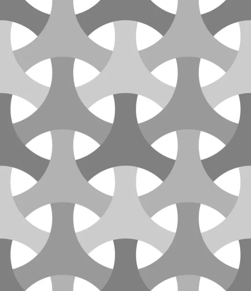 Nahtlose Oberflächengestaltung Mit Traditionellen Japanischen Ornamenten Drei Zinkige Blöcke Tessellation — Stockvektor