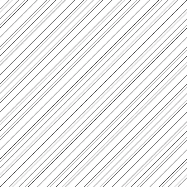 白い背景に抽象的な斜めの黒い線 線形装飾が施されたシームレスな表面パターンデザイン ストレートストライプをモチーフにアングリング スレンド ピンストライプ 印刷のためのストリップデジタルペーパー ベクトル — ストックベクタ
