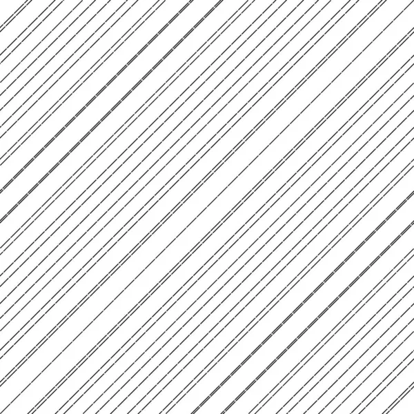 Diagonal Tunna Streckade Svarta Linjer Abstrakt Vit Bakgrund Sömlös Yta — Stock vektor