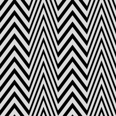 Zigzag çizgileri. Tırtıklı çizgiler. Dalgalı doğrusal süslemeli kusursuz yüzey dizaynı. Tekrarlanan semboller duvar kâğıdı. Sayfa dolguları için dijital kağıt, web tasarımı, tekstil baskısı. Vektör illüstrasyonu.