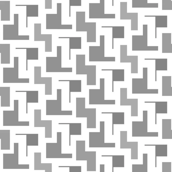 Répété Couleur Puzzle Mosaïque Fond Abstrait Conception Motif Surface Sans — Image vectorielle