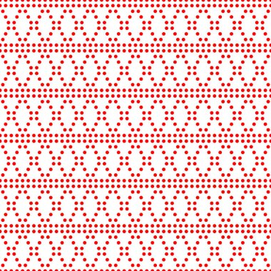 Simetrik geometrik süslemeli kusursuz yüzey deseni. Yuvarlak benekli doku. Çemberler soyut arka plan. Puantiyeli motif. Dijital kağıt, tekstil baskısı, web tasarımı için. Vektör sanatı illüstrasyonu