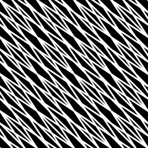 Diagonale Lignes Croisées Grille Motif Sans Couture Ornement Rayures Anglées — Image vectorielle
