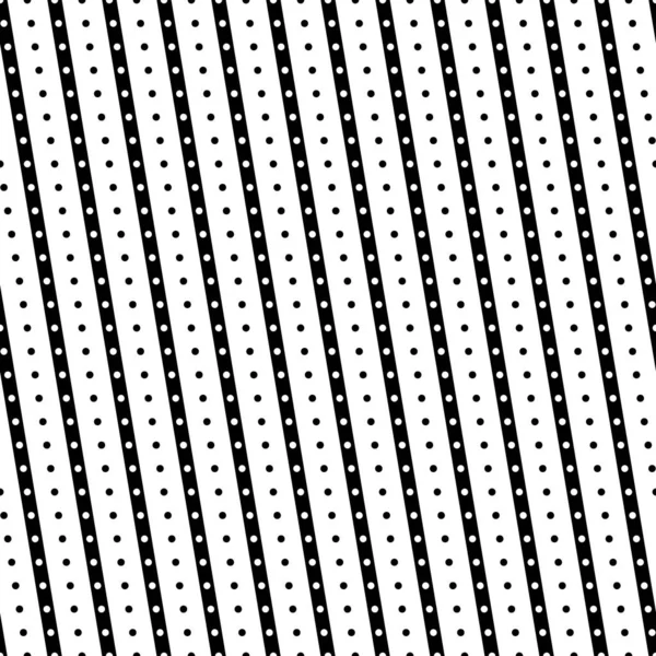 Lignes Diagonales Points Motif Sans Couture Motif Linéaire Ornement Rayures — Image vectorielle