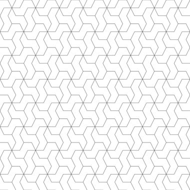 Mozaik. Zigzag figürleri. Tekrarlanan bulmaca arka planı şekillendirir. Mozaik motifi. Duvar kağıdını rendele. Şebeke arkaplanı. Dijital kağıt, sayfa dolguları, web tasarımı, tekstil baskısı. Kusursuz soyut desen.