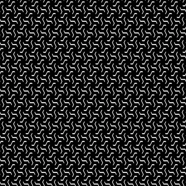 Des Courbes Chiffres Zigzag Mosaïques Fond Lignes Brisées Motif Linéaire — Image vectorielle