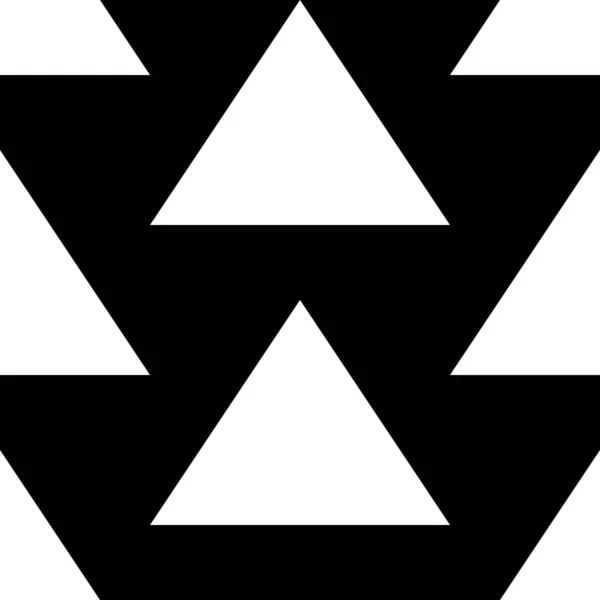Üçgenler Piramit Arka Planı Başları Arka Planı Geometrik Şekiller Motifi — Stok Vektör