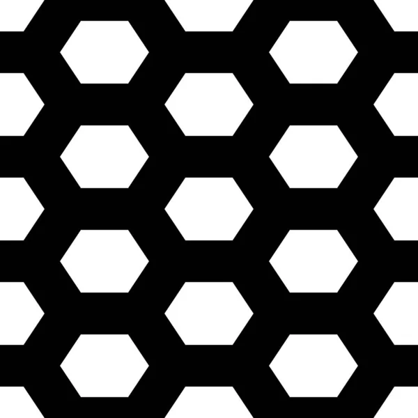 Des Hexagones Nid Abeille Fond Grille Ancienne Mosaïque Ethnique Papier — Image vectorielle