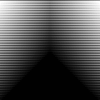 Çizgili parmak izi. Çizgi deseni. Çizgili süs. Doğrusal arkaplan. Soyut illüstrasyon. Felç duvar kâğıdı. Modern yarım ton görüntü. Geometrik vektör çizimi.