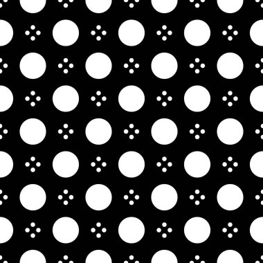 Kusursuz daireler. Polka nokta süsü. Nokta resmi. Kabile arkaplanı. Yuvarlak arka plan. Noktalı motif. Dijital kağıt, etnik tekstil baskısı, folk web tasarımı, soyut duvar kağıdı. Vektör çizimi