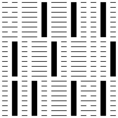 Çizgiler, dikdörtgenler, dikişsiz desen. Geometrik baskı. Şekiller, felçler. Modern duvar kağıdı. Çağdaş süs. Geometrik arka plan. Dijital kağıt, tekstil baskısı, soyut görüntü. Vektör sanatı