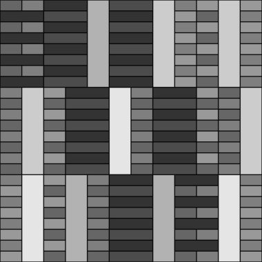 Dikdörtgenler pürüzsüz desen. Arkaplanı engeller. Modern duvar kağıdı. Döşeme baskısı. Çağdaş süs. Çokgen çizimi. Geometrik arka plan. Dijital kağıt, tekstil baskısı, soyut görüntü. Vektör