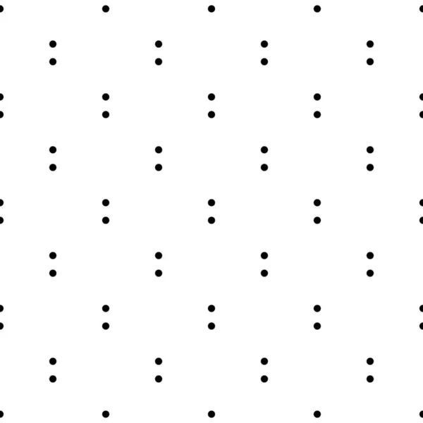 Modello Cerchi Senza Soluzione Continuità Ornamento Pois Immagine Puntini Sullo — Vettoriale Stock